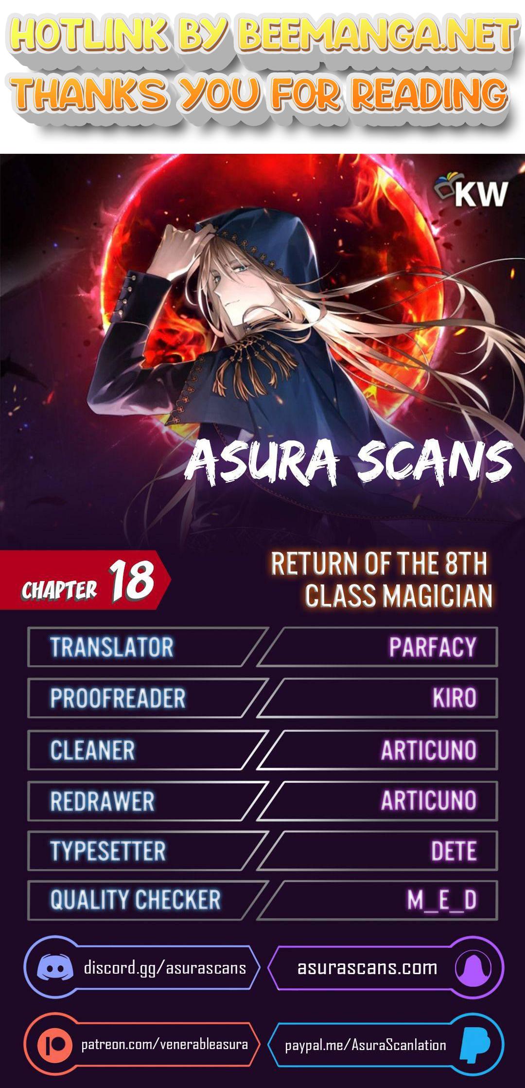 The Return of the 8th Class Magician Chapter 18 - page 1