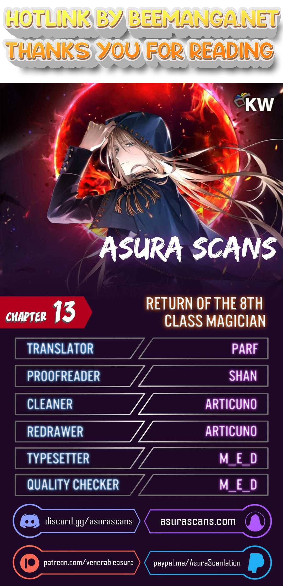 The Return of the 8th Class Magician Chapter 13 - page 1