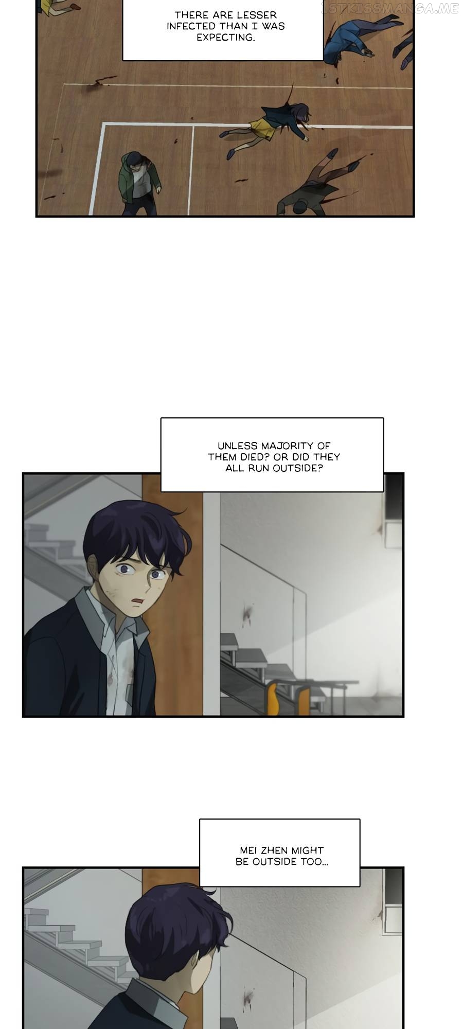 Lost in an Infected Area Chapter 27.2 - page 12