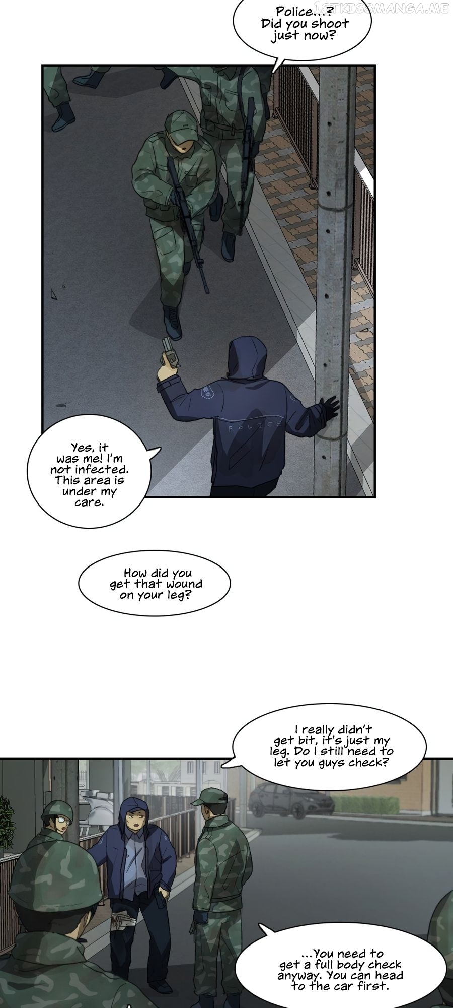 Lost in an Infected Area Chapter 22.1 - page 8