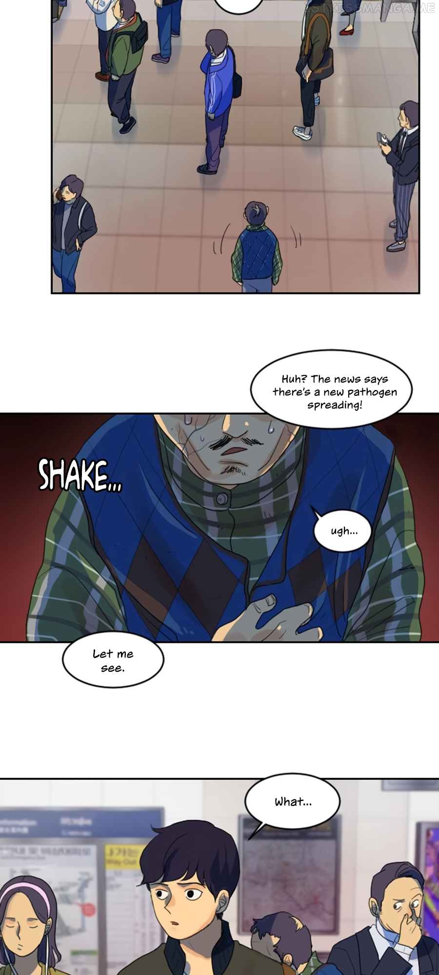 Lost in an Infected Area Chapter 7.1 - page 18