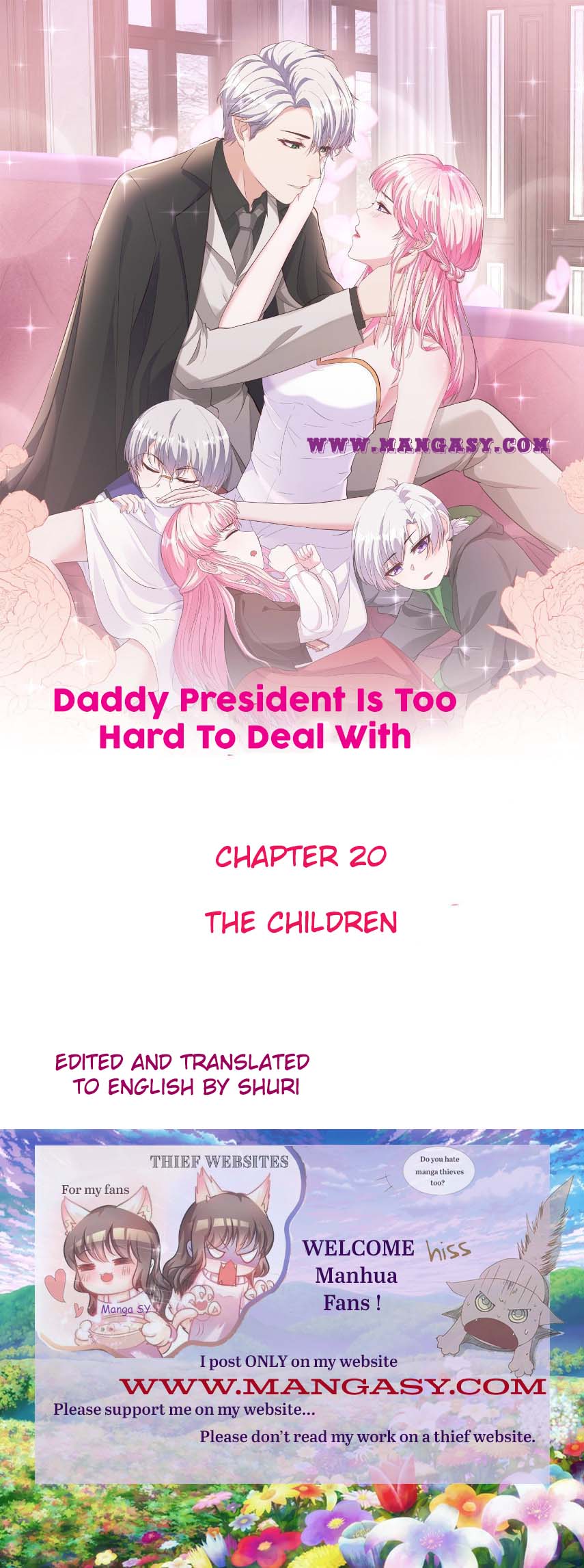 Daddy President Is Too Hard To Deal With chapter 20 - page 1