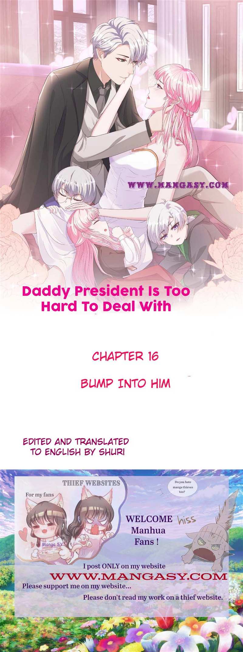 Daddy President Is Too Hard To Deal With chapter 16 - page 1
