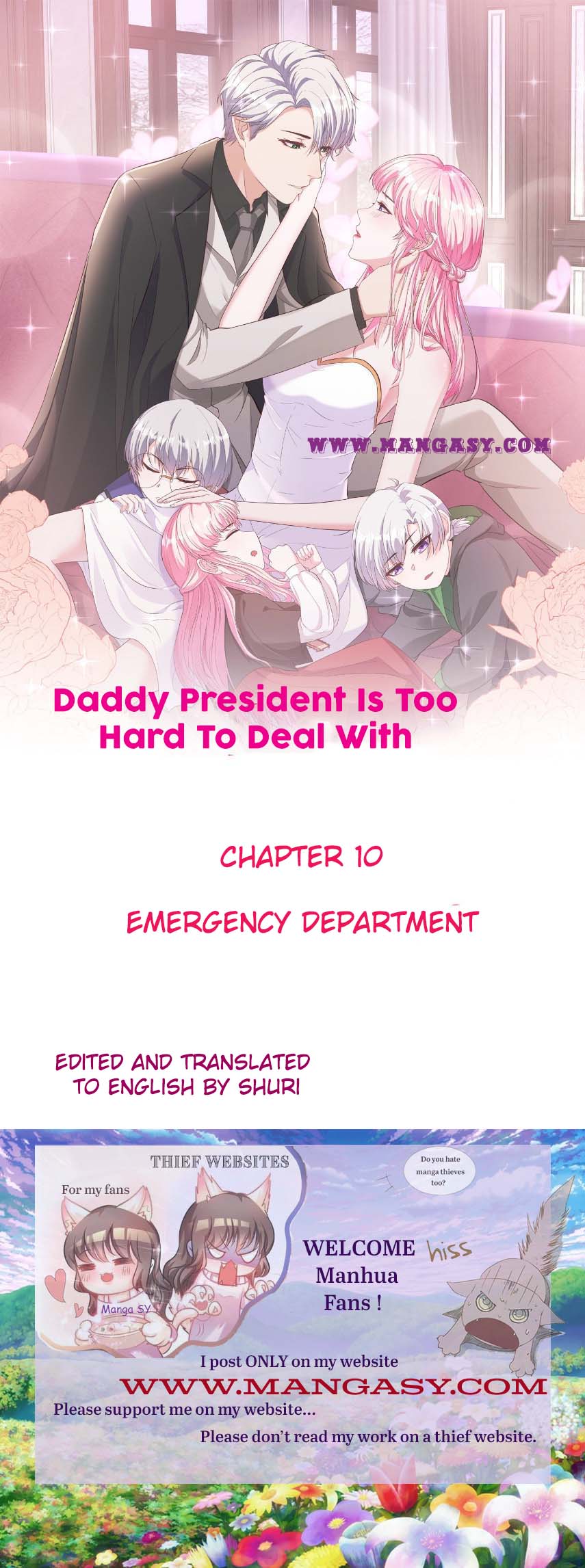 Daddy President Is Too Hard To Deal With chapter 10 - page 1