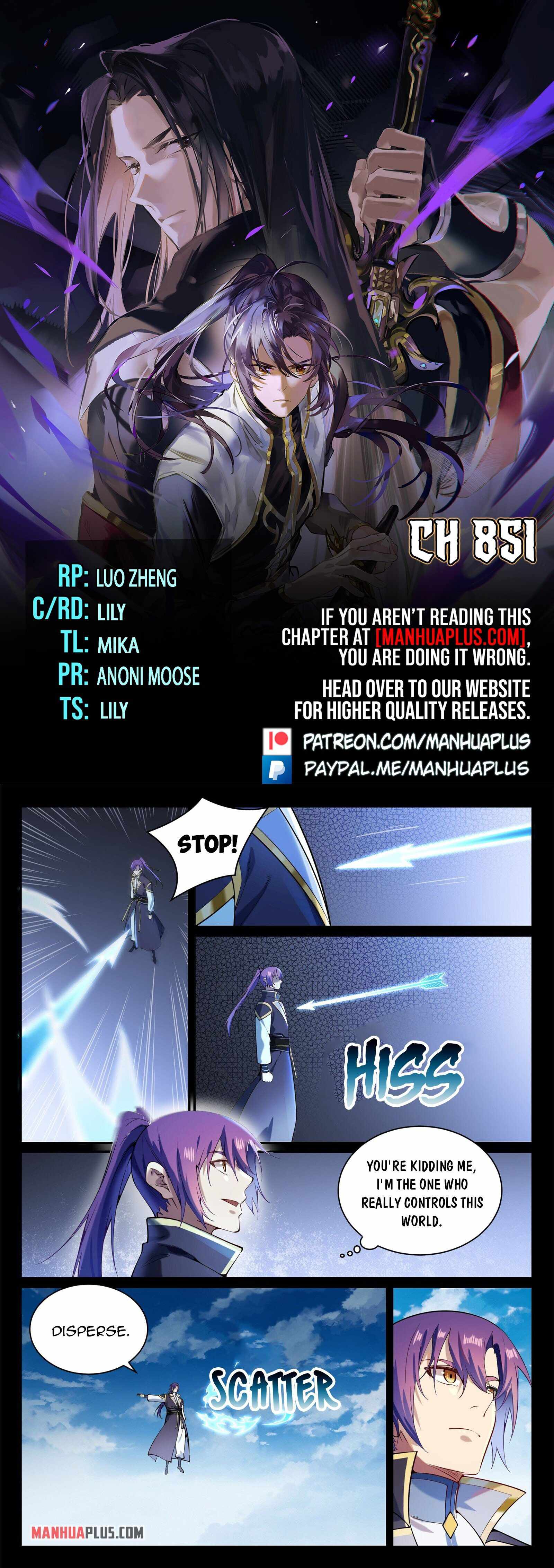 Apotheosis - Manhua chapter 851 - page 1