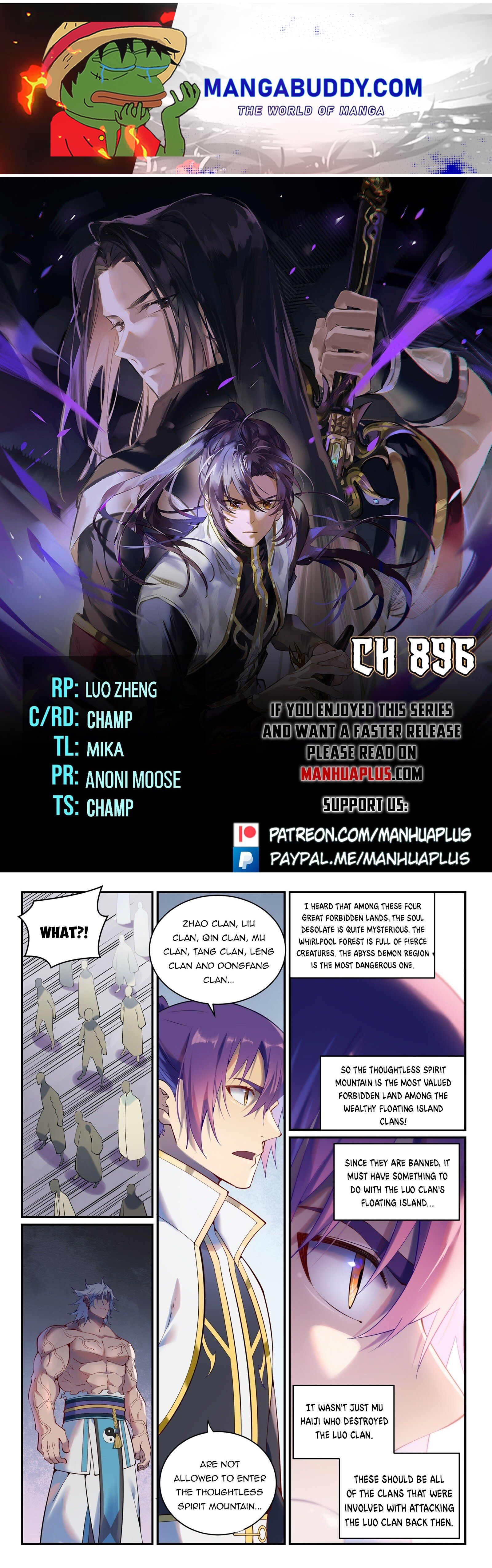 Apotheosis - Manhua chapter 896 - page 1