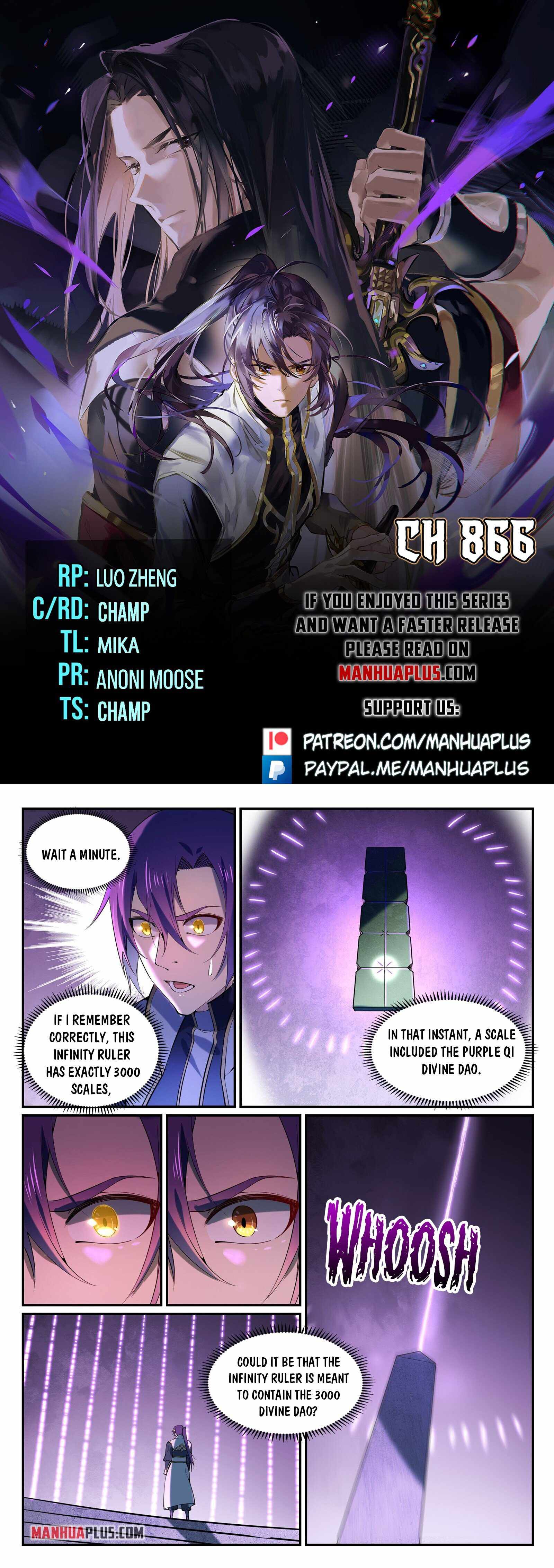 Apotheosis - Manhua chapter 866 - page 1