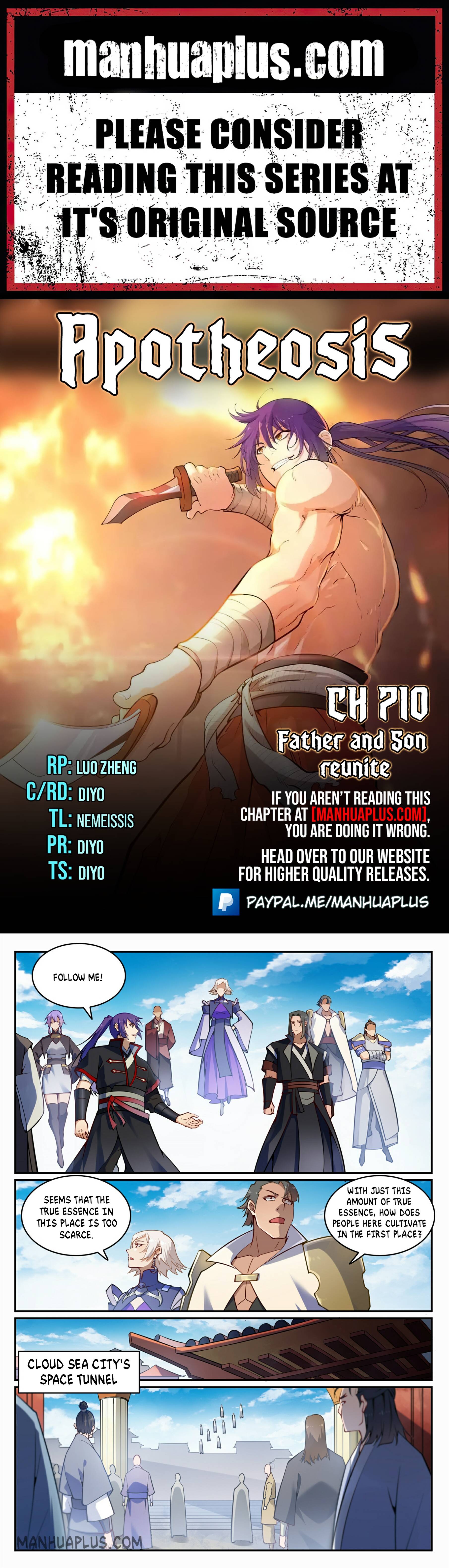 Apotheosis - Manhua chapter 710 - page 1