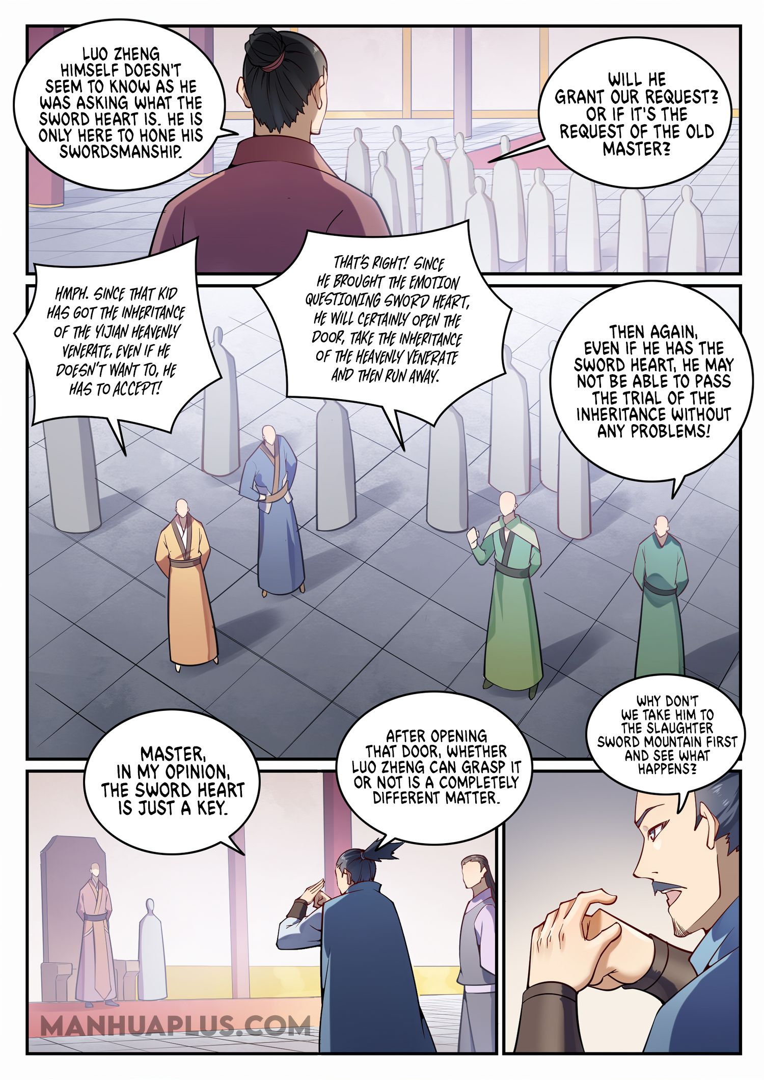 Apotheosis - Manhua chapter 695 - page 8