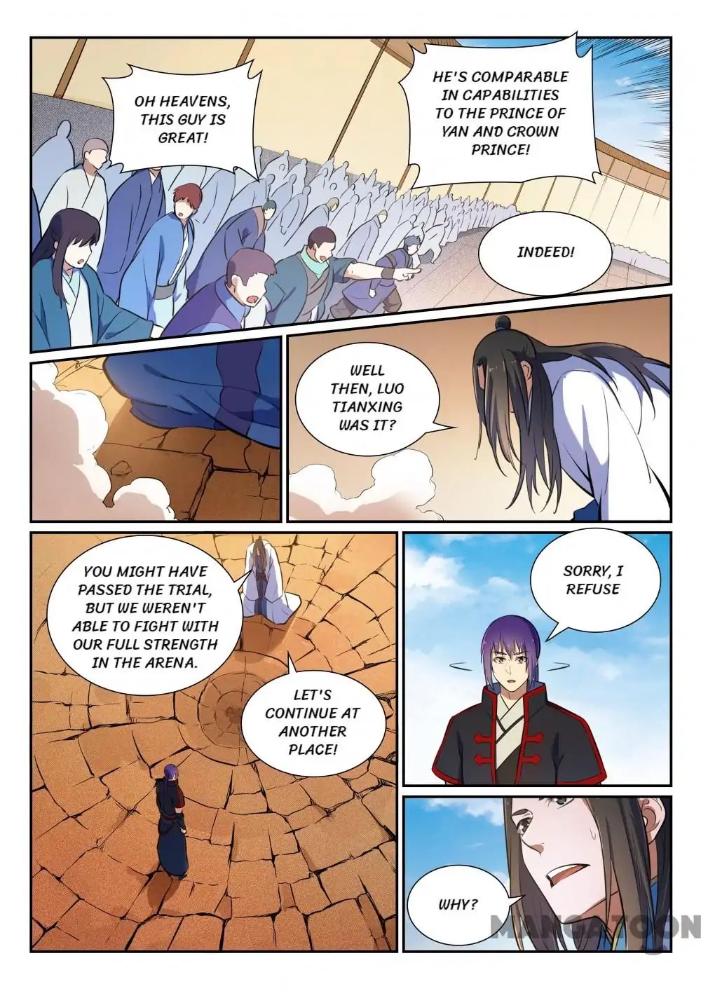 Apotheosis - Manhua chapter 375 - page 3