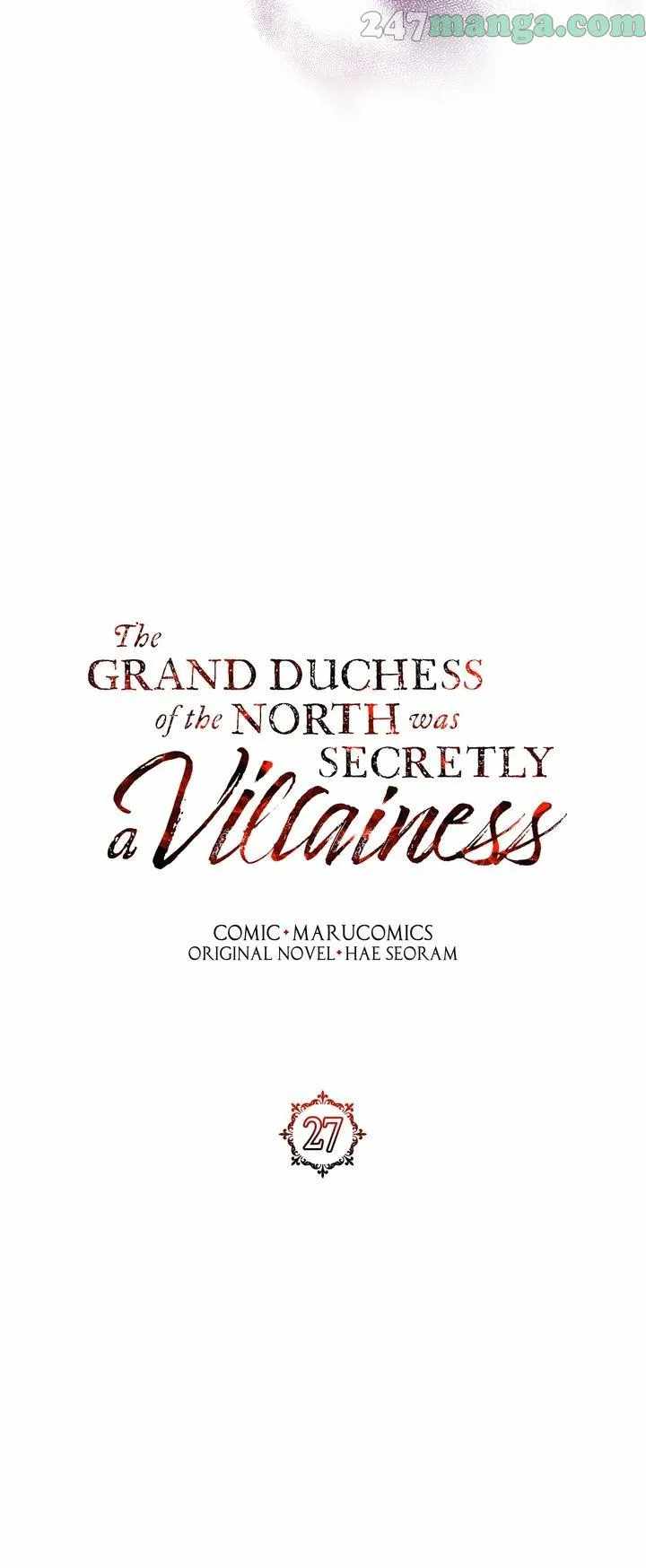 The Grand Duchess of the North Was Secretly a Villainess Chapter 27 - page 16