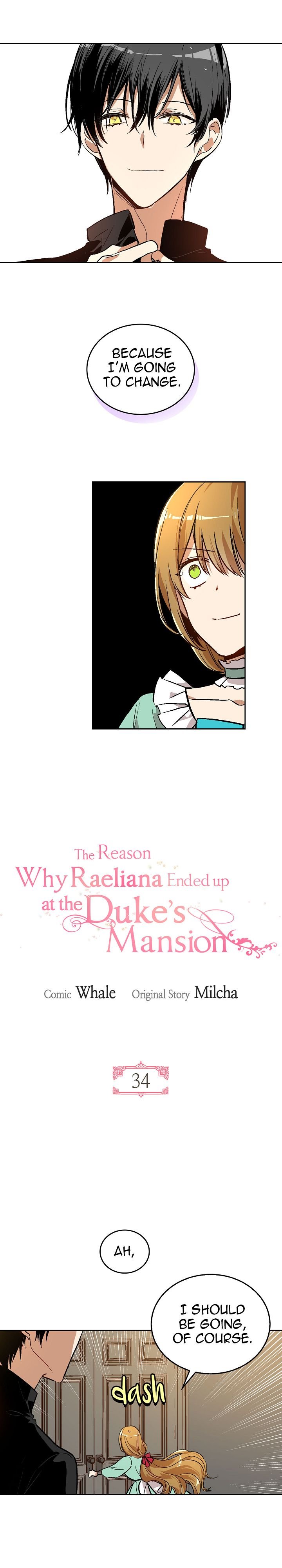 The Reason Why Raeliana Ended up at the Duke’s Mansion Chapter 34 - page 1