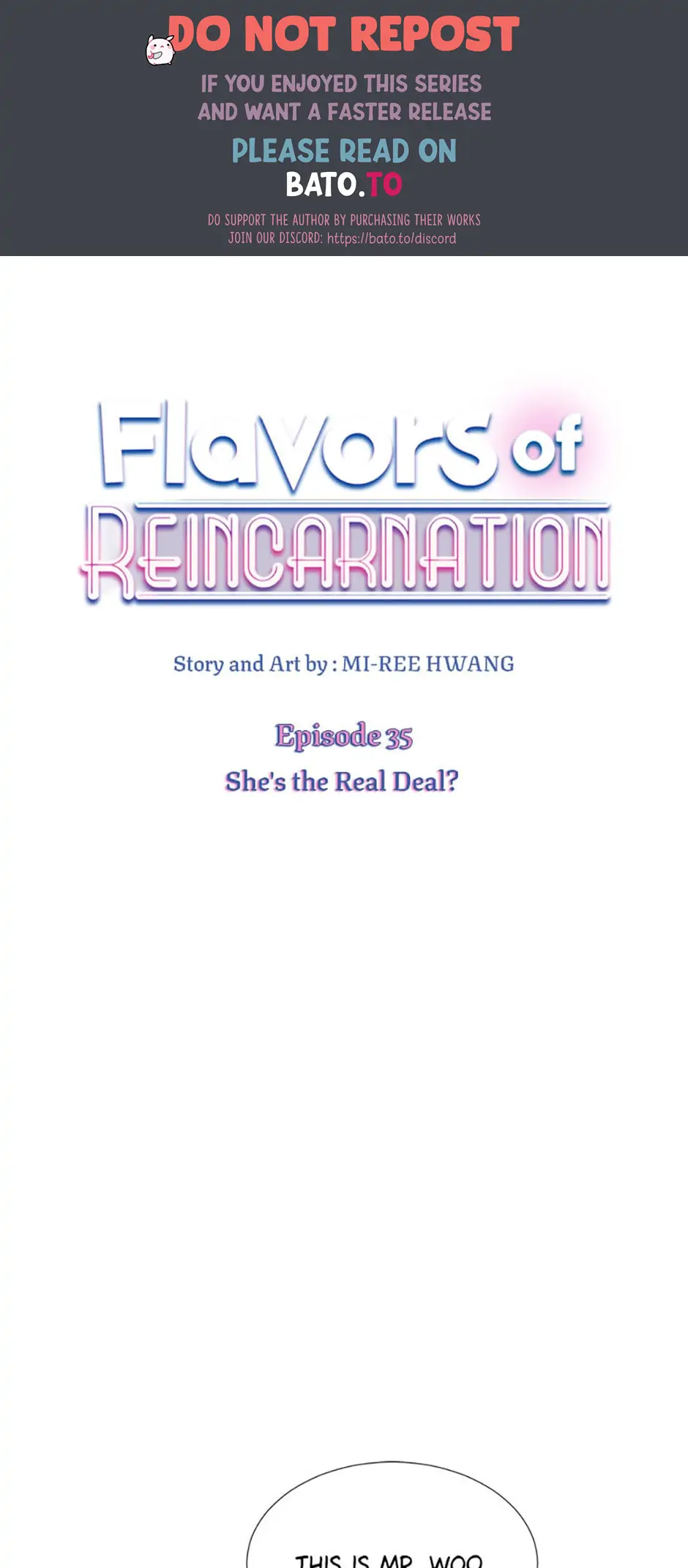 Flavors of Reincarnation Chapter 35 - page 1