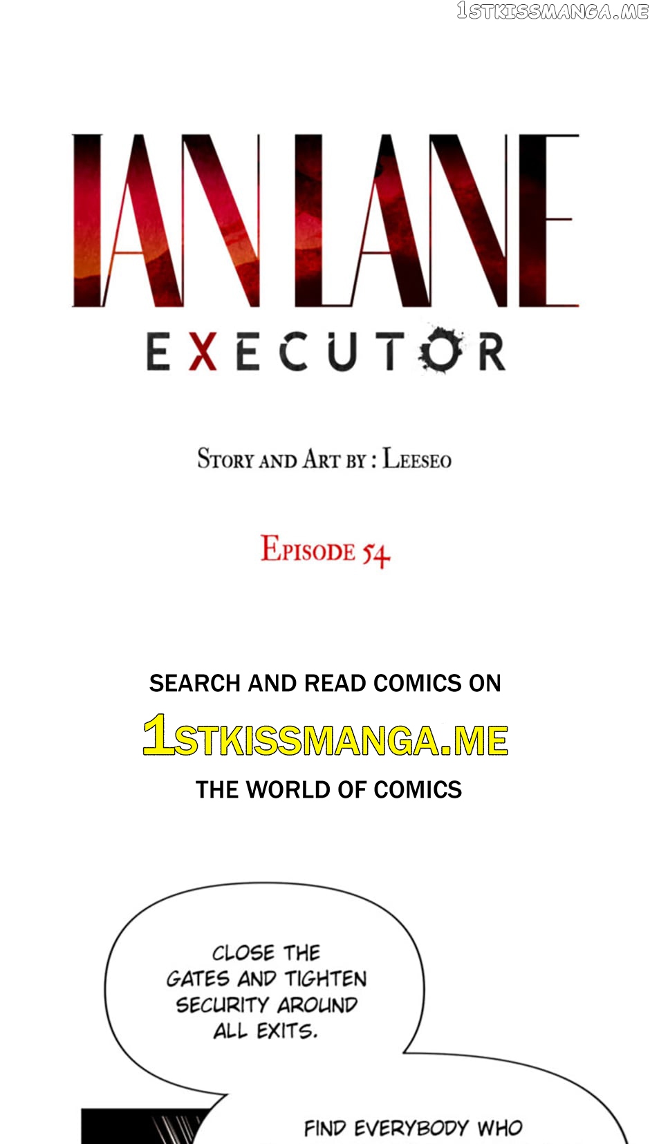 Ian Lane: Executor Chapter 54 - page 1