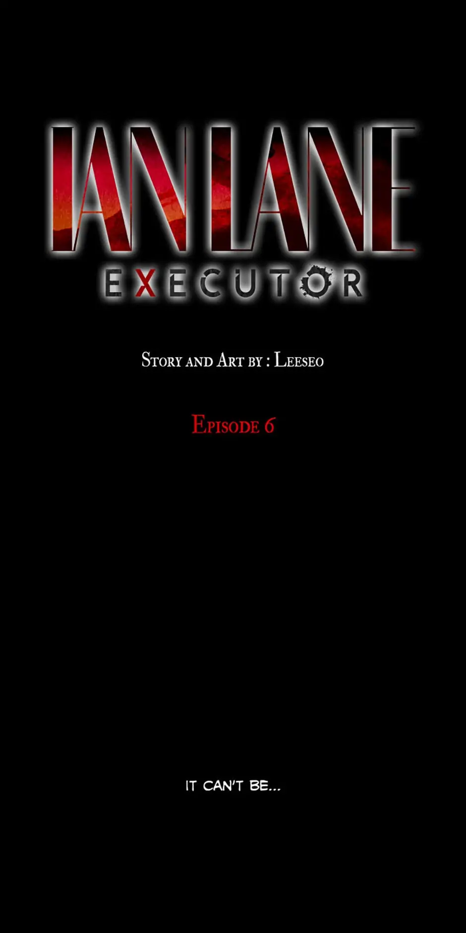 Ian Lane: Executor Chapter 6 - page 1