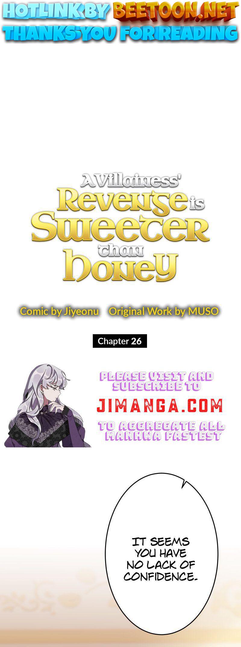 A Villainess’ Revenge Is Sweeter Than Honey Chapter 26 - page 1