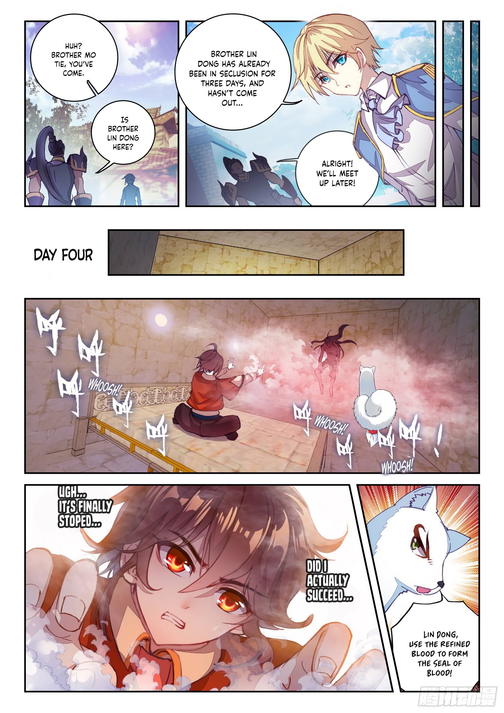 Wu Dong Qian Kun chapter 130 - page 4