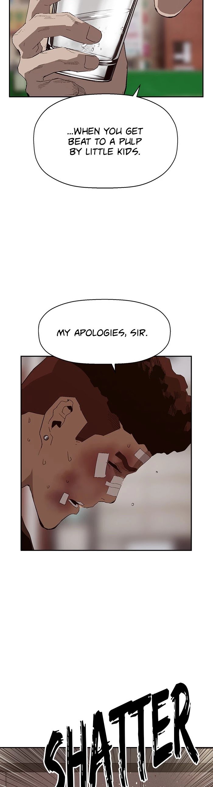 Weak Hero chapter 163 - page 20