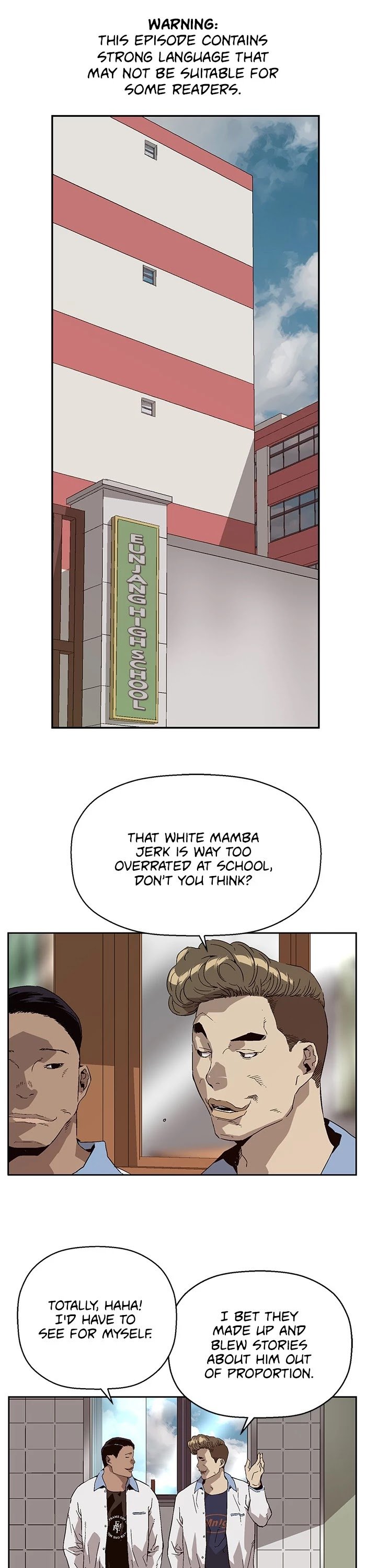 Weak Hero chapter 157 - page 1