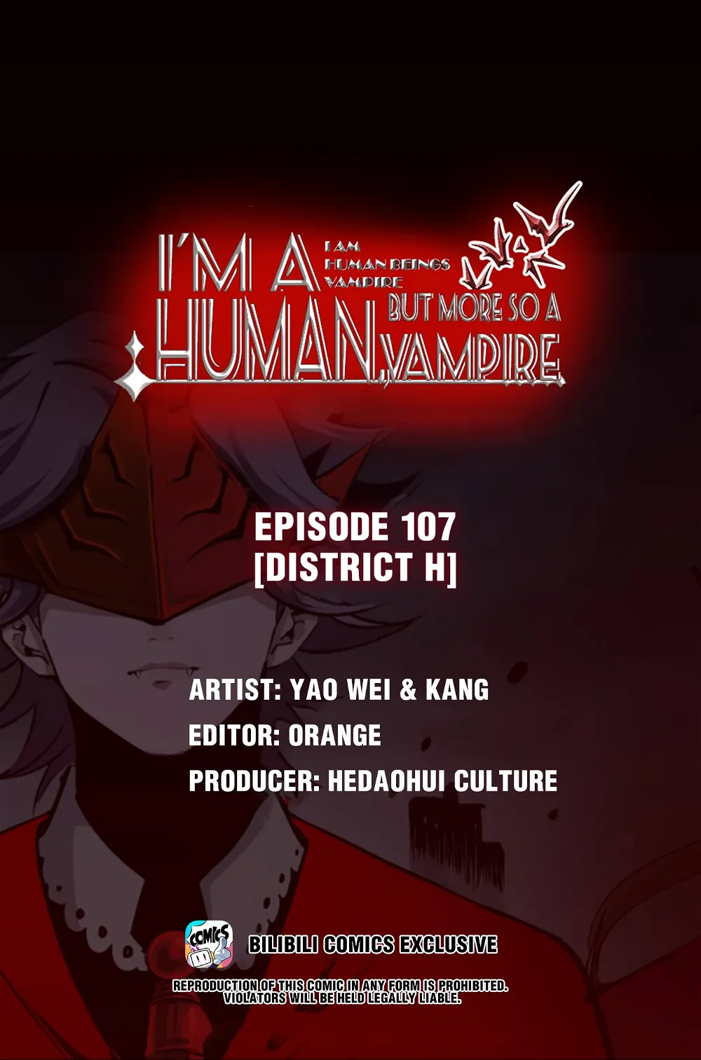 I’m a Human, but More of a Vampire Chapter 112 - page 1