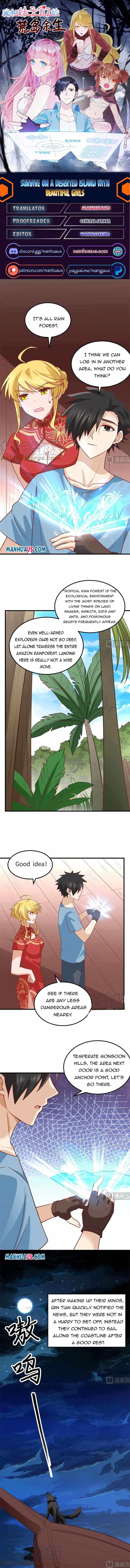 Survive on a deserted island with beautiful girls chapter 151 - page 1