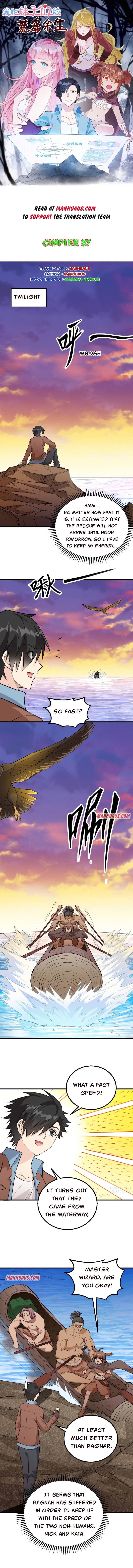 Survive on a deserted island with beautiful girls chapter 87 - page 1