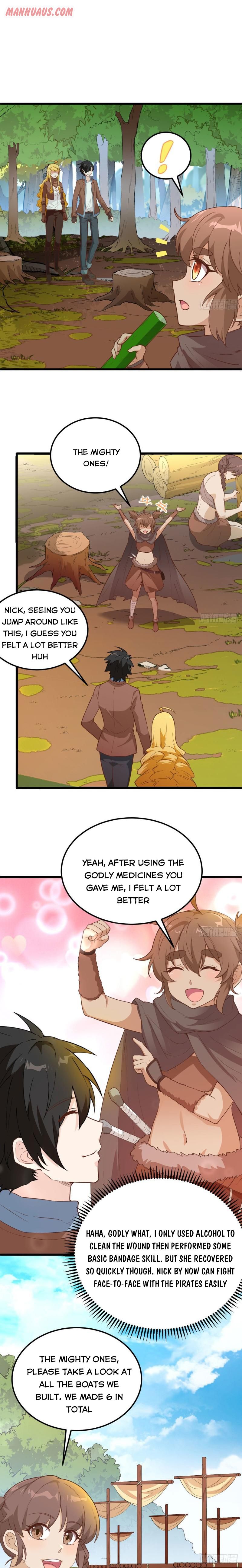 Survive on a deserted island with beautiful girls chapter 80 - page 8