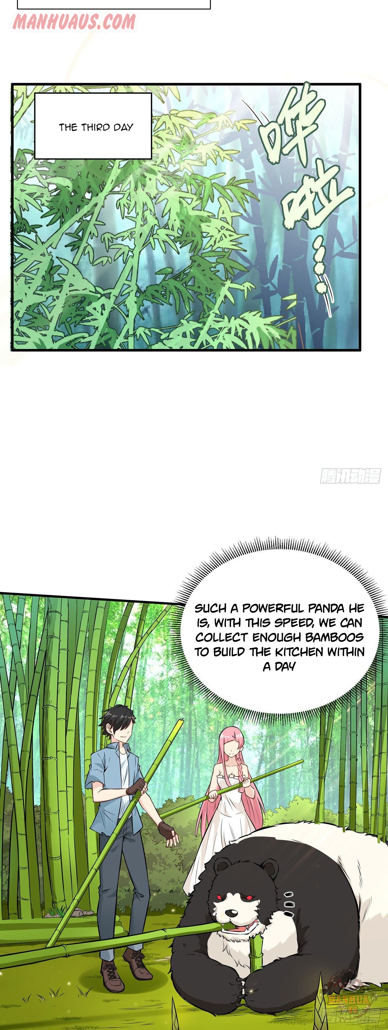 Survive on a deserted island with beautiful girls chapter 37 - page 11