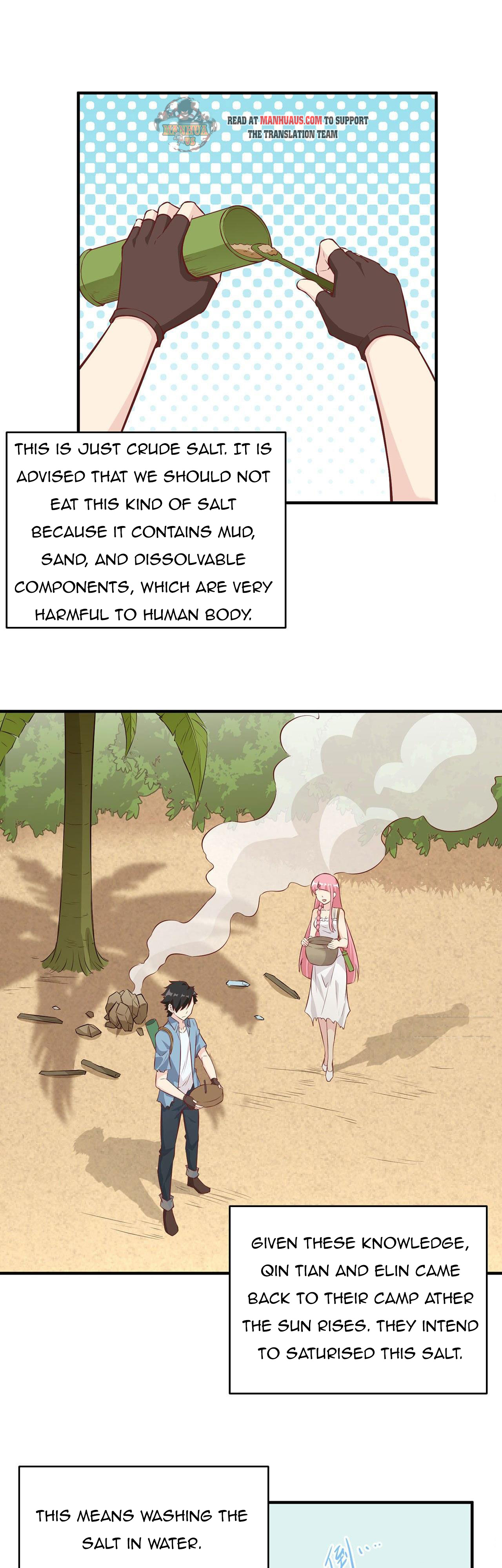 Survive on a deserted island with beautiful girls chapter 28 - page 2