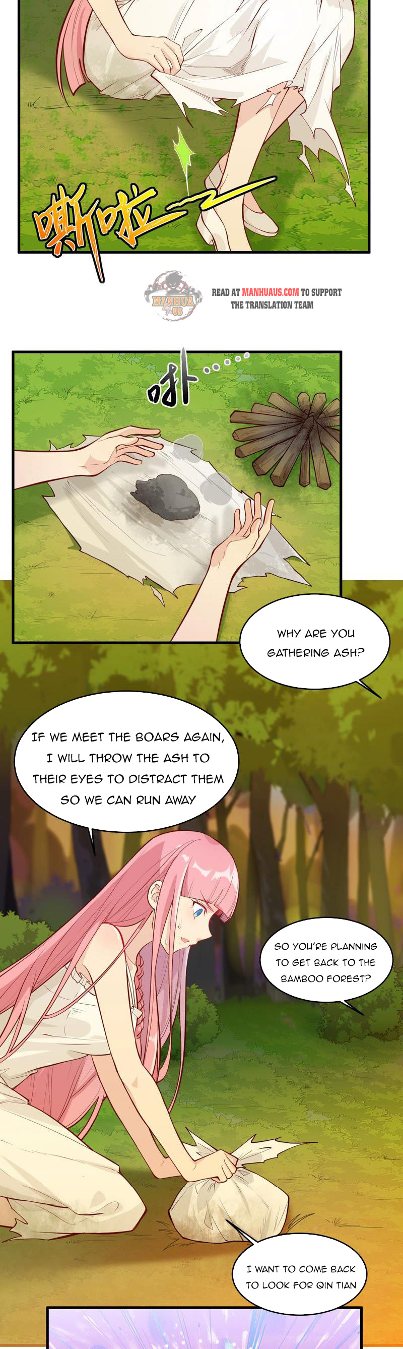 Survive on a deserted island with beautiful girls chapter 21 - page 3