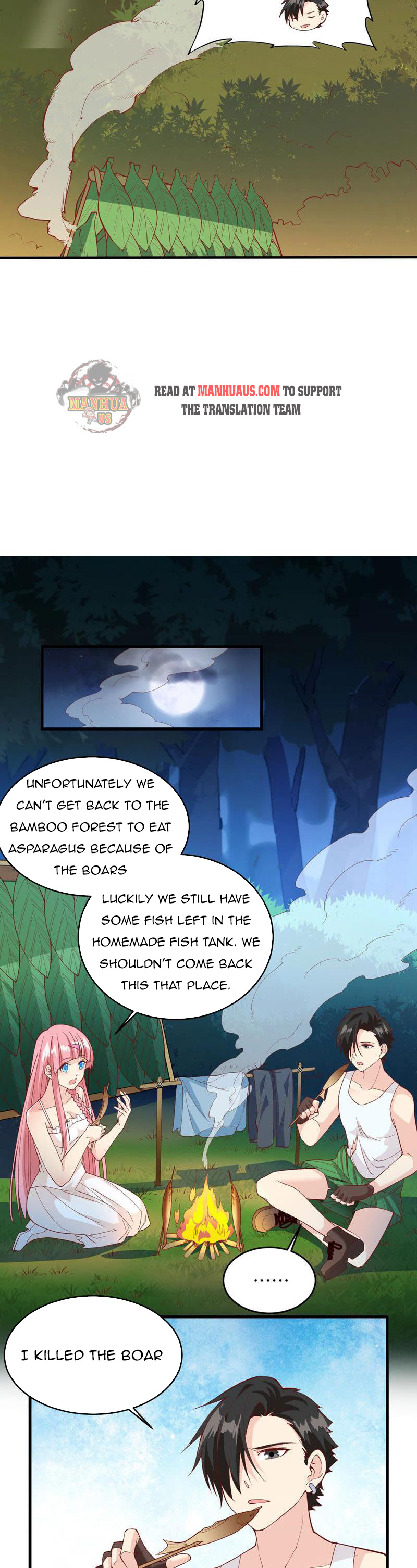 Survive on a deserted island with beautiful girls chapter 21 - page 9