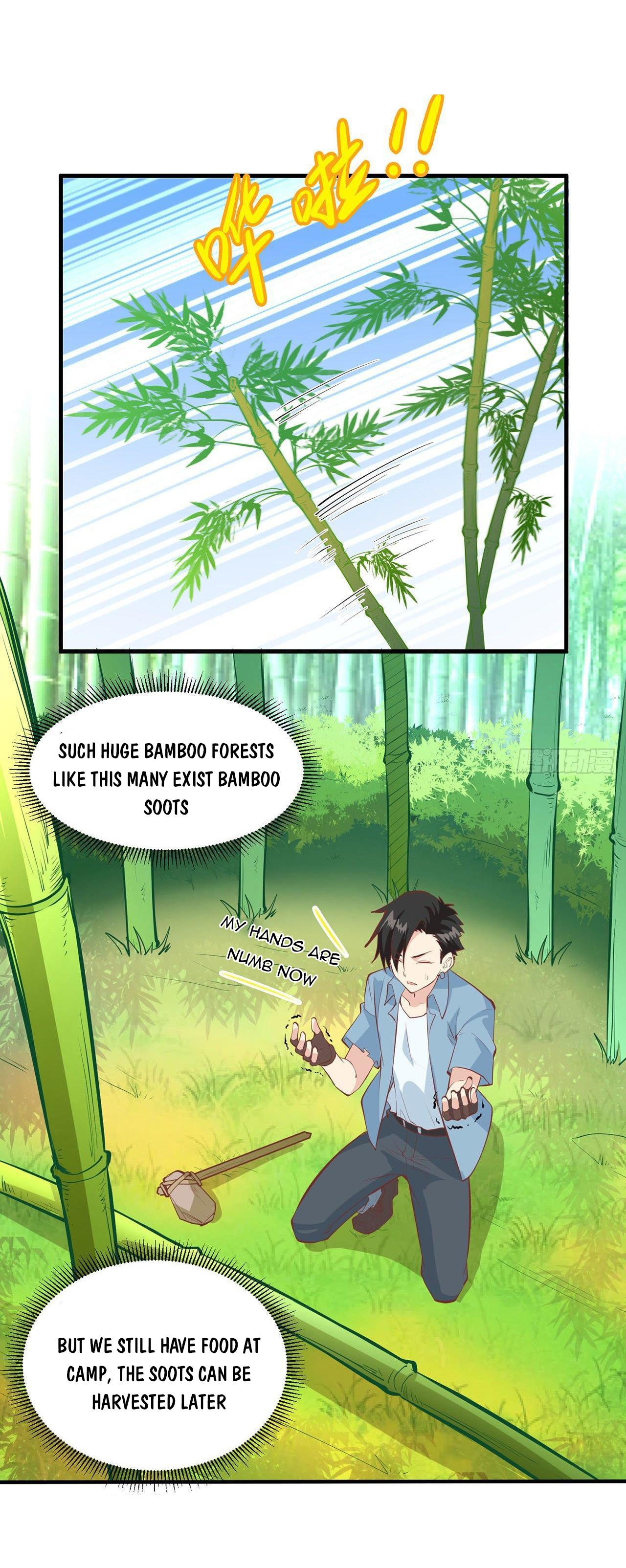 Survive on a deserted island with beautiful girls chapter 17 - page 7