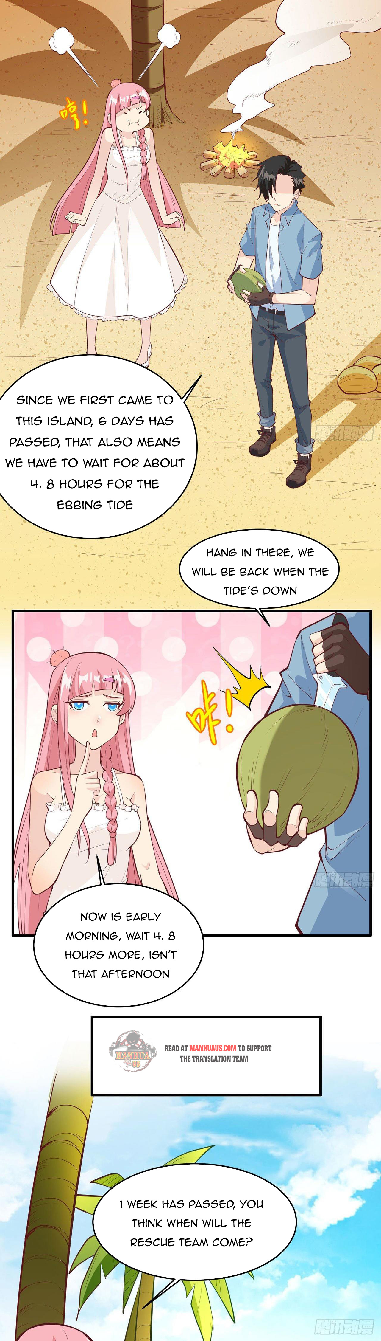 Survive on a deserted island with beautiful girls chapter 16 - page 5