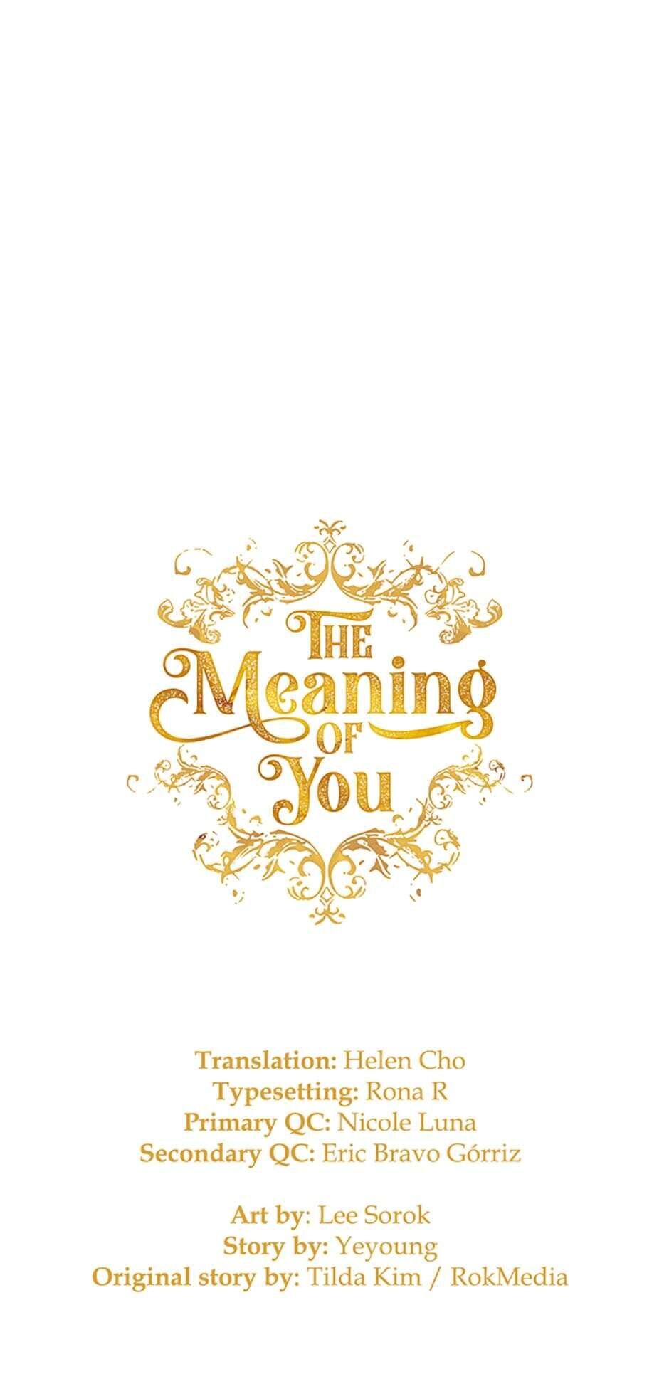 The Meaning of You chapter 34 - page 39