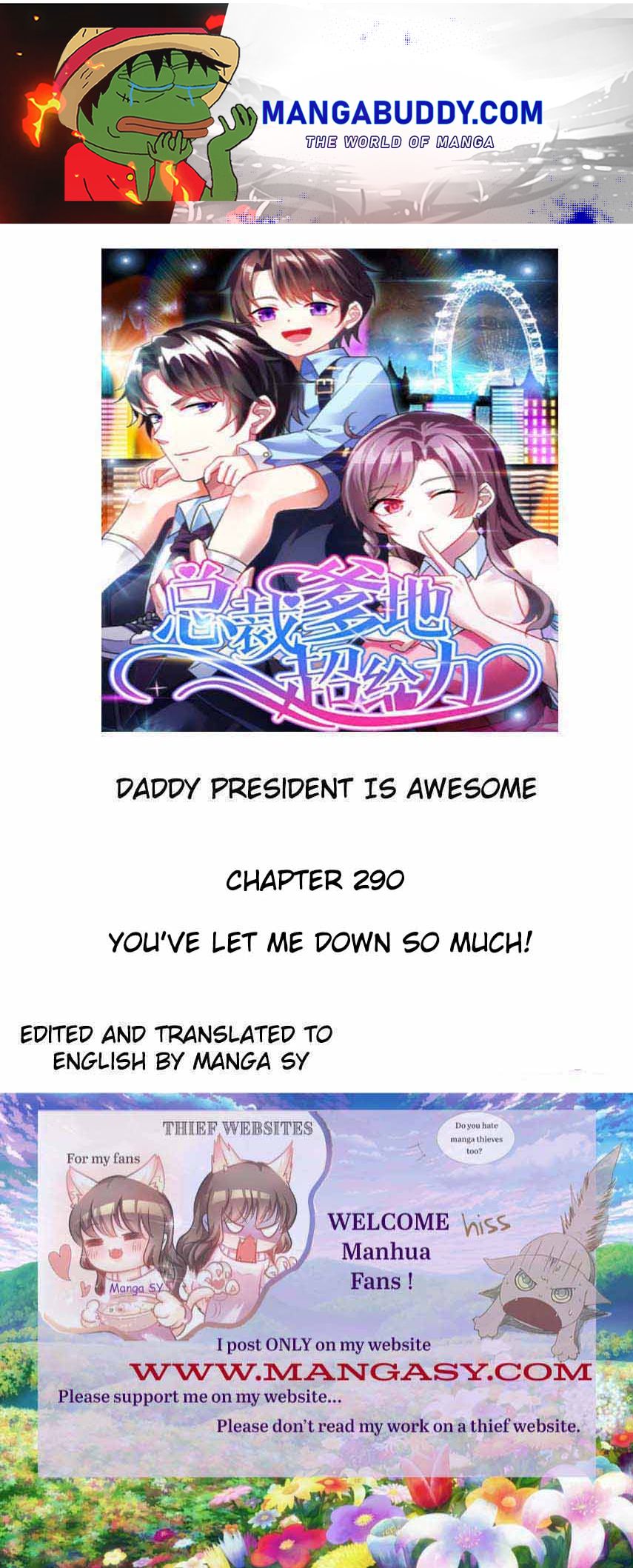 My Badass CEO Daddy Chapter 290 - page 1