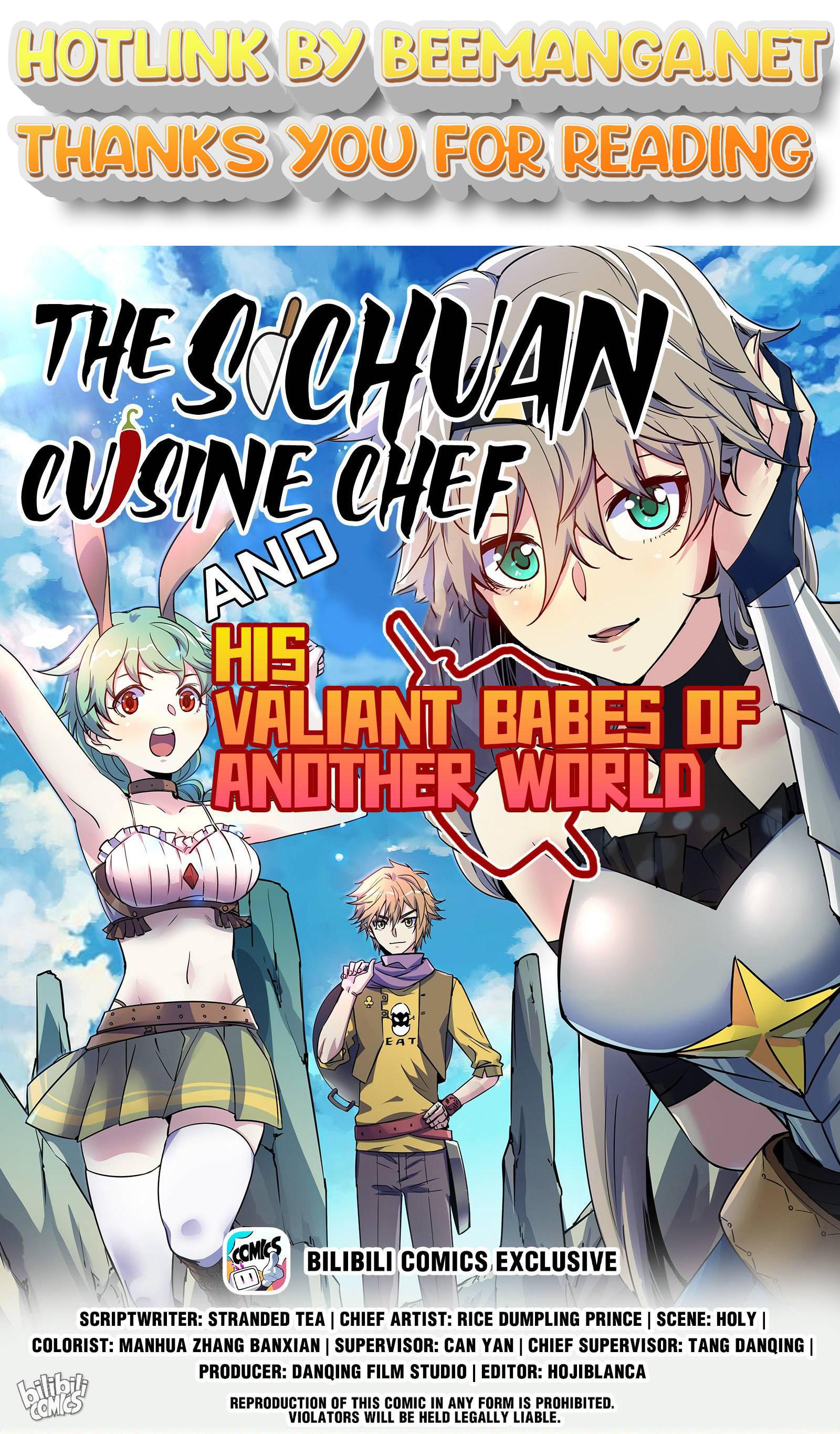 The Sichuan Cuisine Chef And His Valiant Babes Of Another World Chapter 29 - page 1