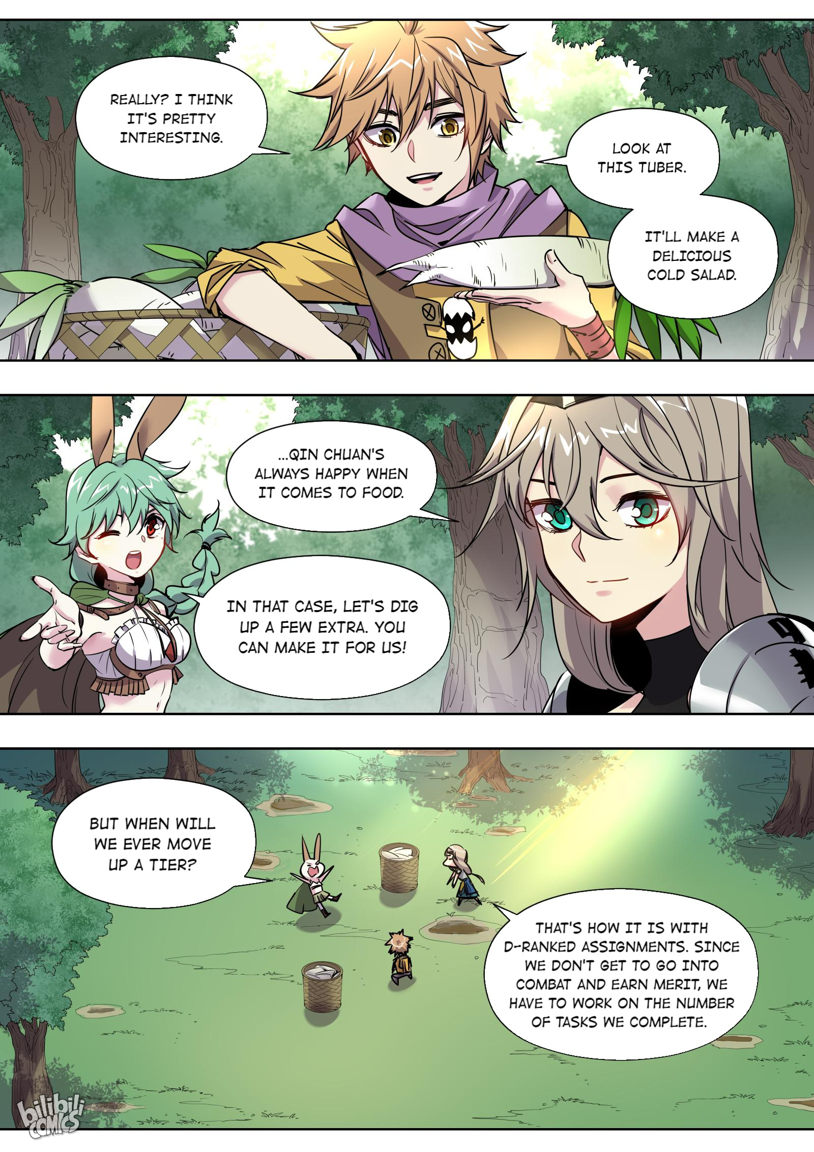 The Sichuan Cuisine Chef And His Valiant Babes Of Another World Chapter 9 - page 6