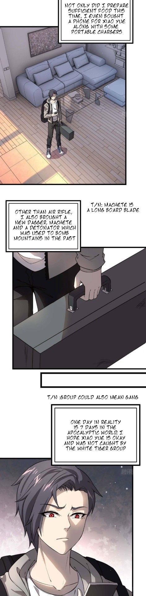 I Am Carrying Gold From The Post-Apocalyptic World chapter 10 - page 8