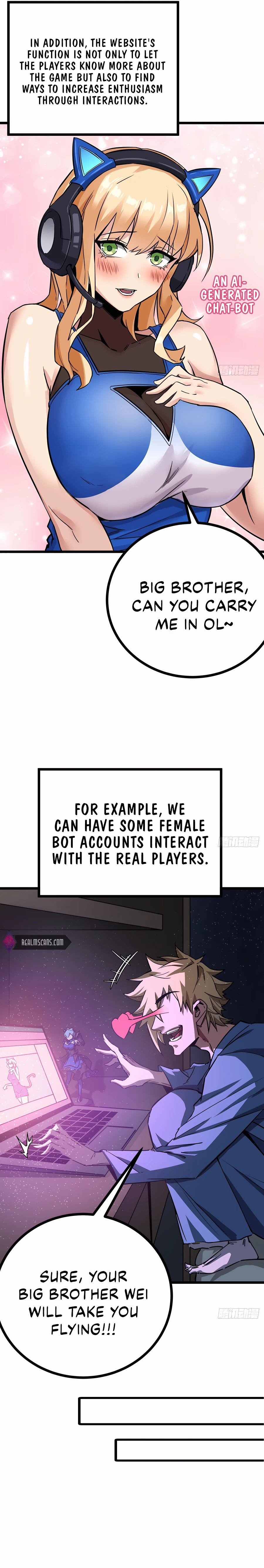 THIS GAME IS TOO REALISTIC Chapter 3 - page 13