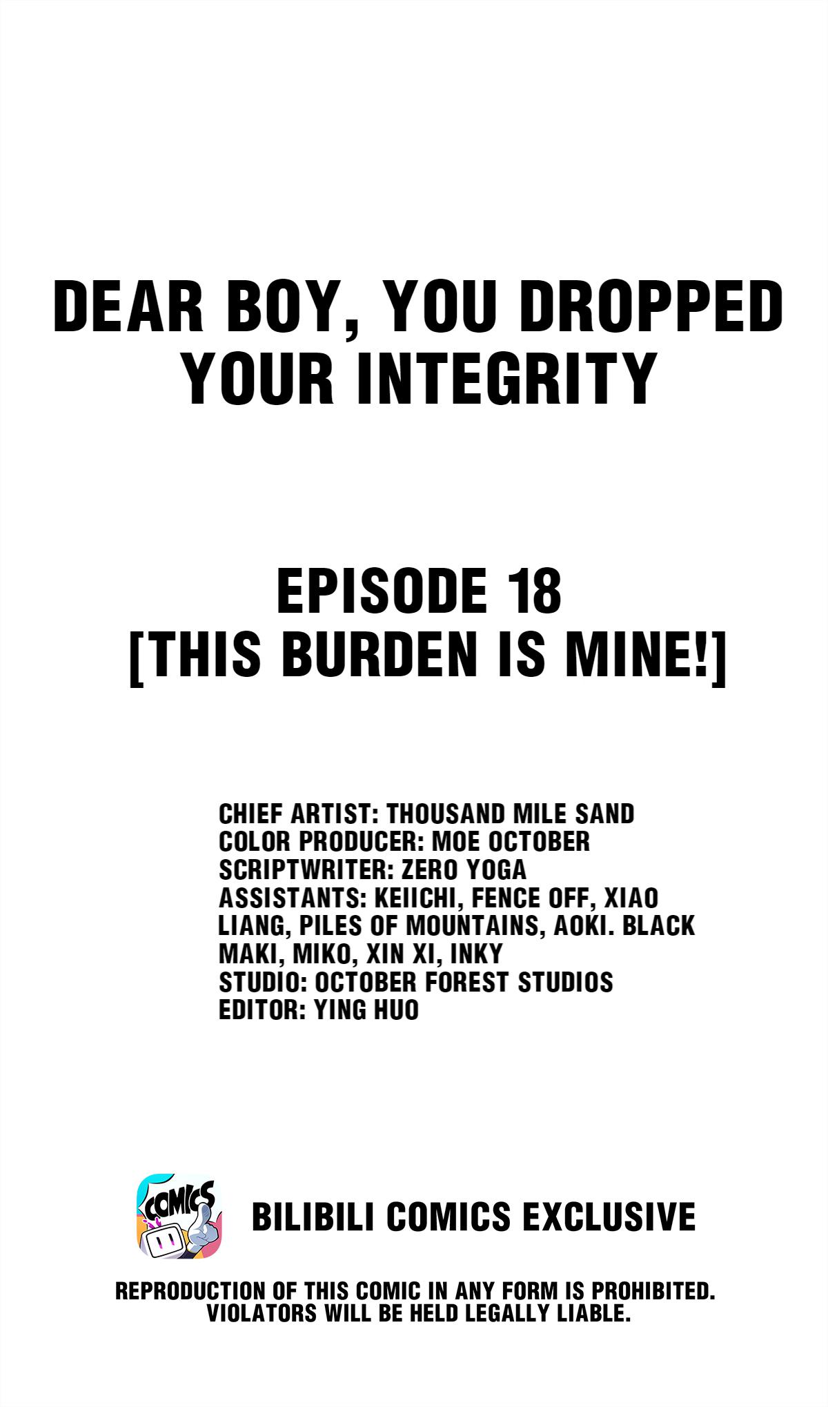 Dear Boy, You Dropped Your Integrity Chapter 18 - page 2