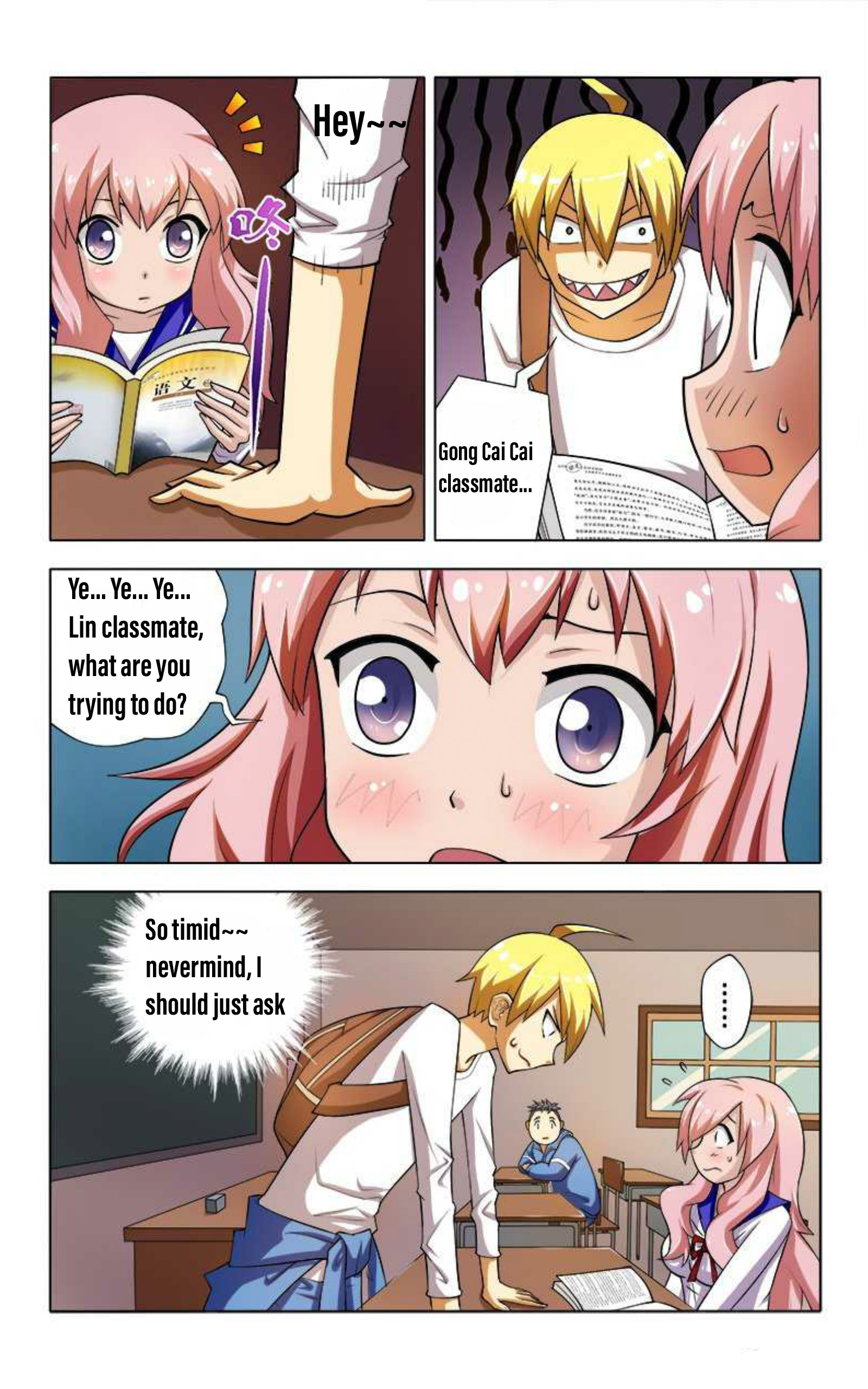 I Won’t Get Bullied By Girls Chapter 5 - page 4