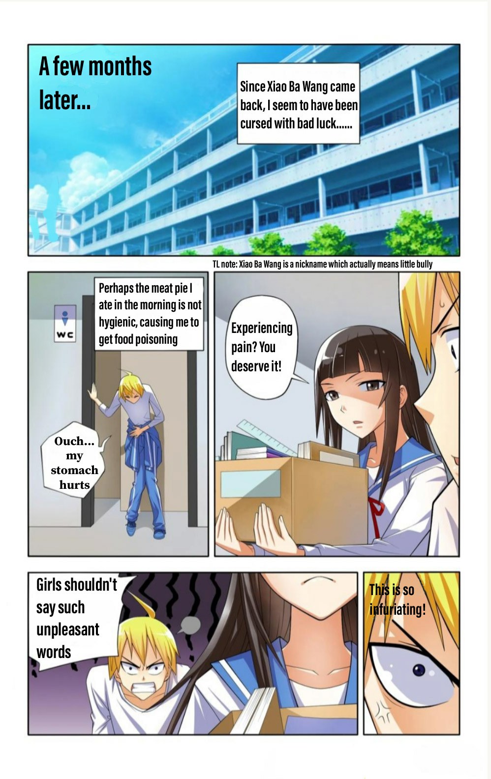 I Won’t Get Bullied By Girls Chapter 4 - page 2