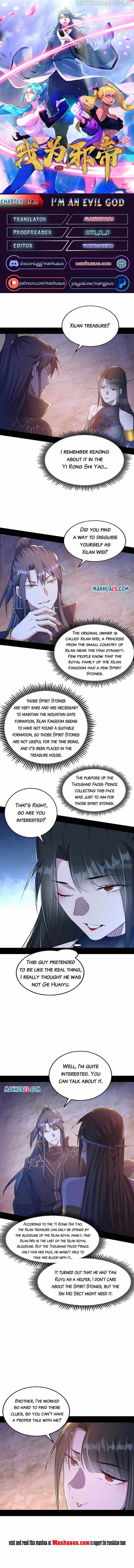 I’m An Evil God chapter 214.1 - page 1