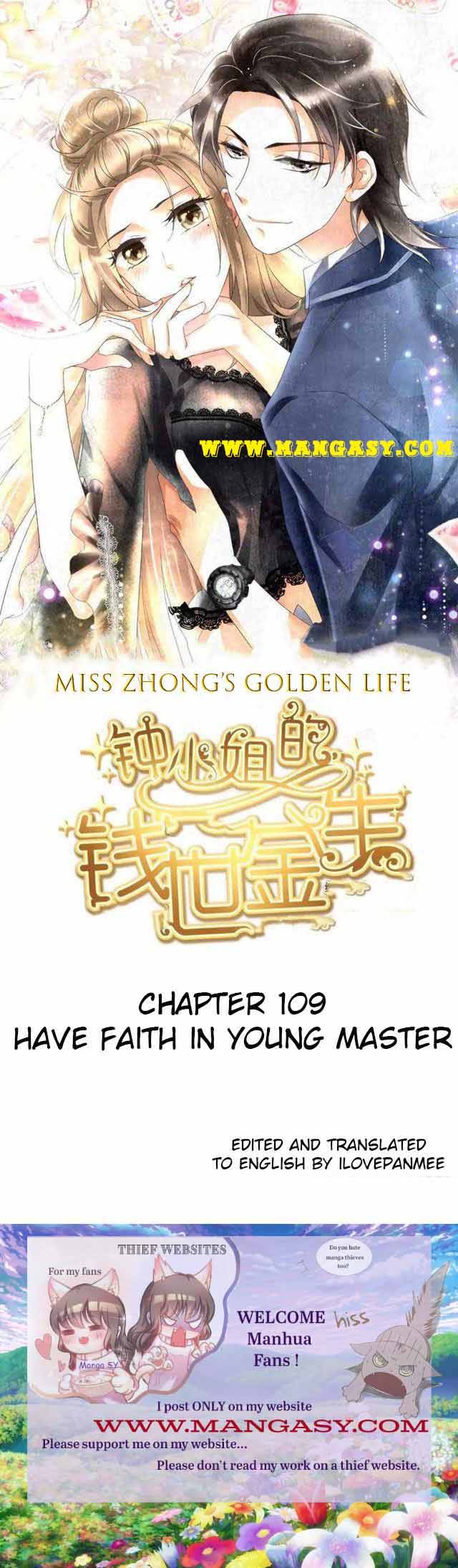 Miss Zhong’s Golden Life Chapter 109 - page 1