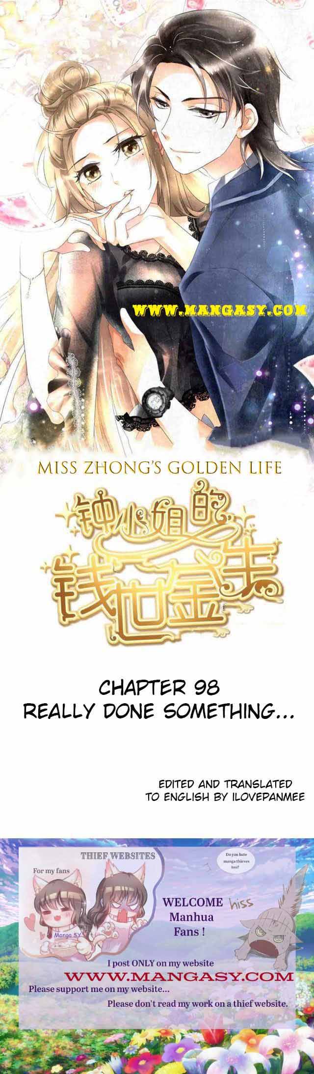 Miss Zhong’s Golden Life Chapter 98 - page 1