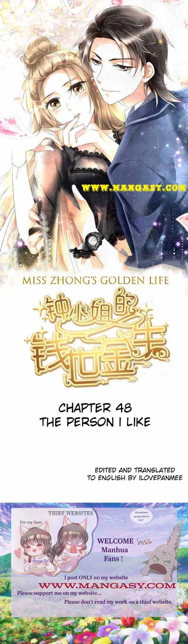 Miss Zhong’s Golden Life Chapter 48 - page 1