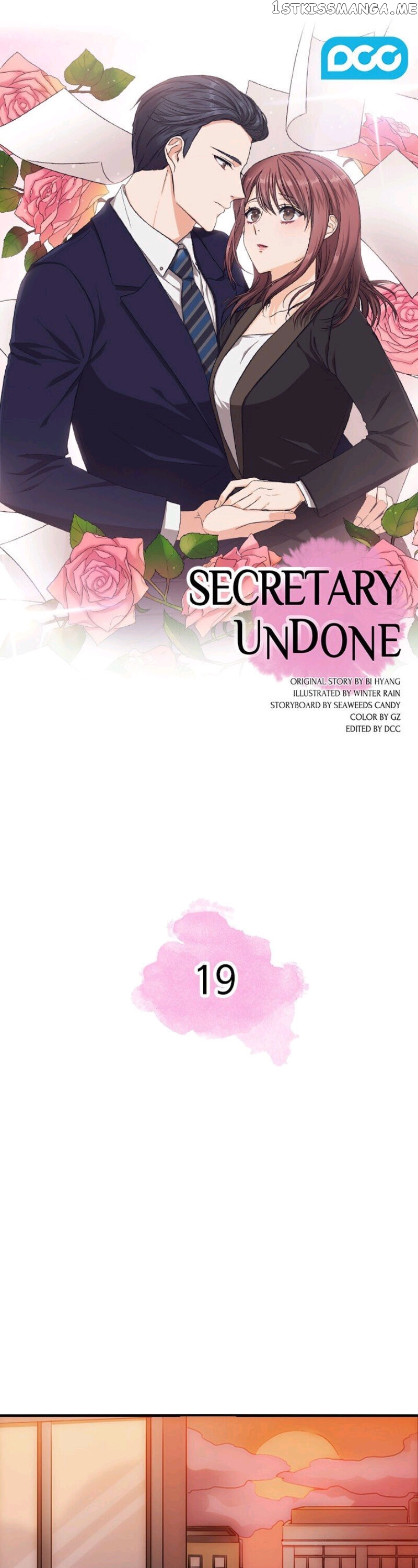 Secretary Undone chapter 19 - page 1