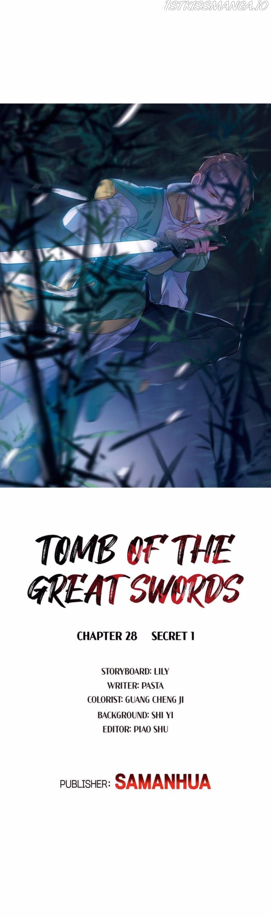 The Tomb of Famed Swords chapter 28 - page 1