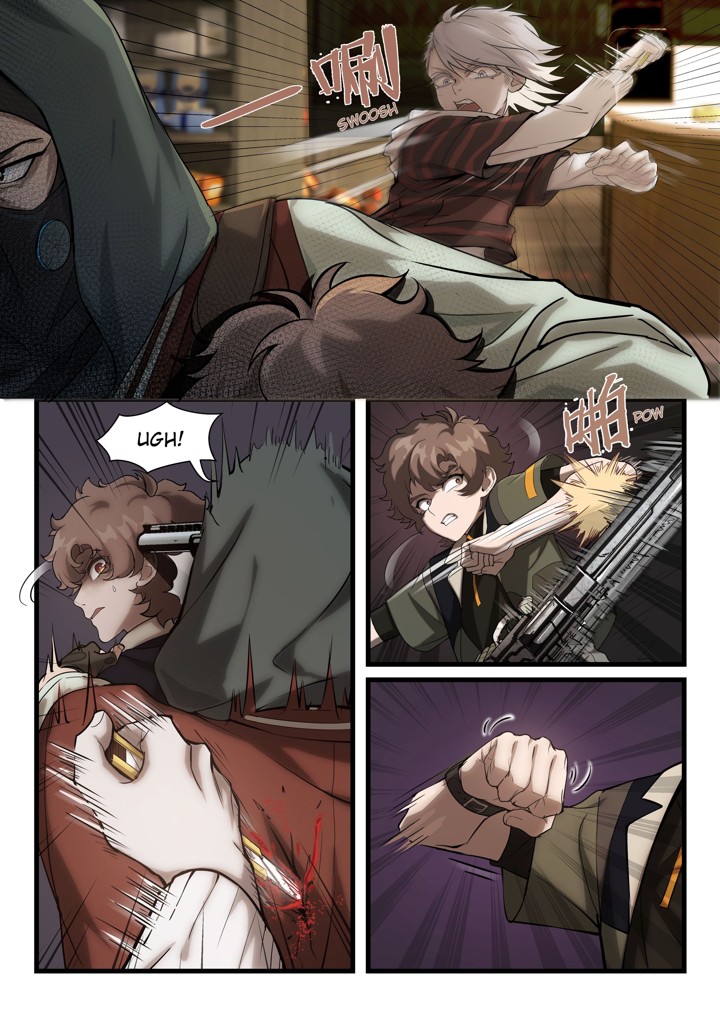 Punishing Gray Raven: Dominik's Orphans Chapter 5 - page 3