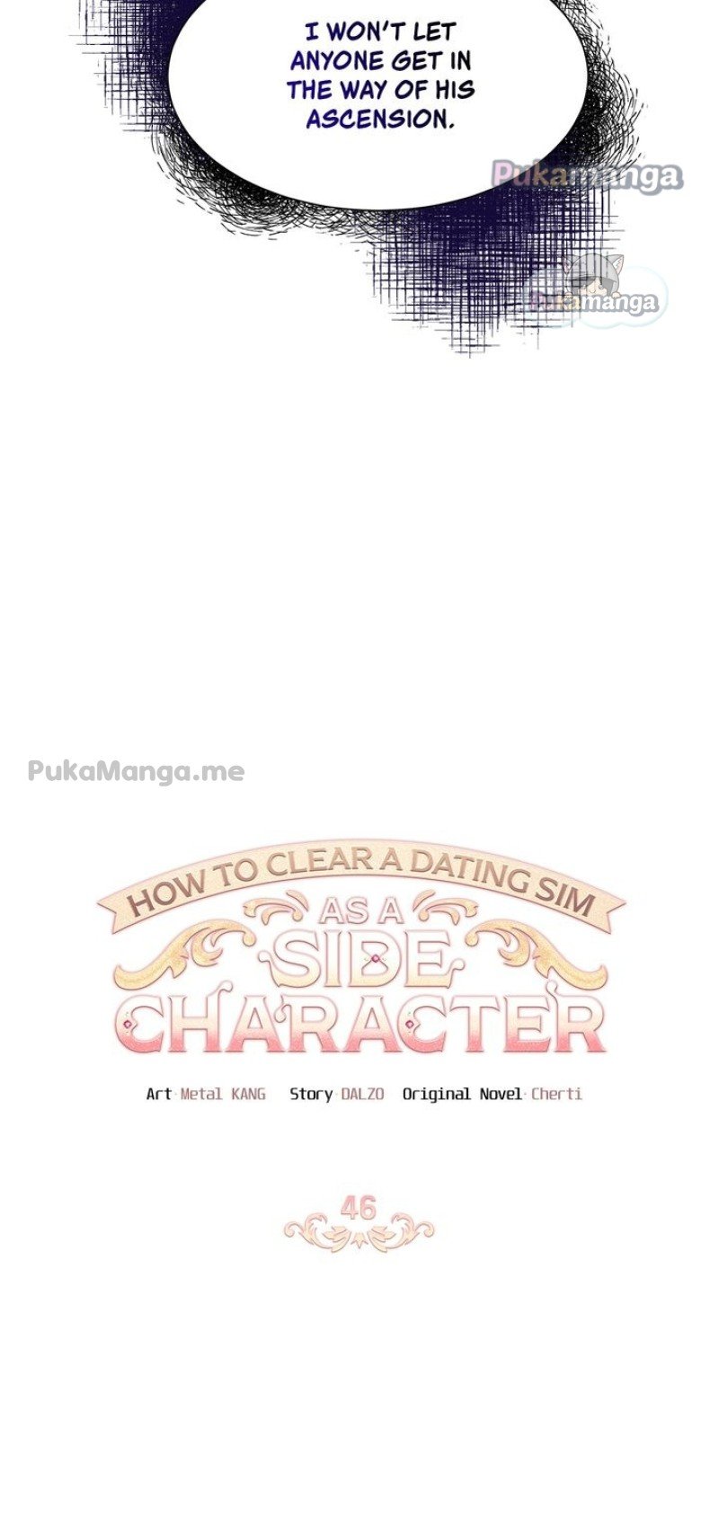 How to Clear a Dating Sim as a Side Character chapter 46 - page 2